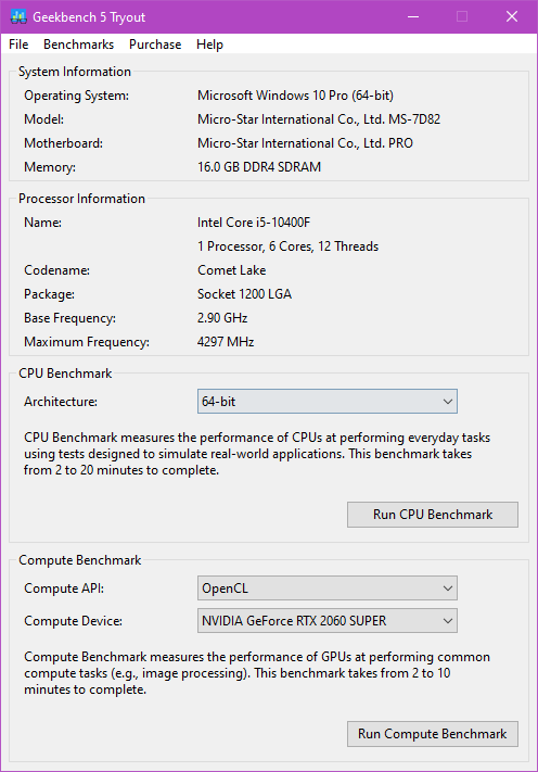 Benchmark Image