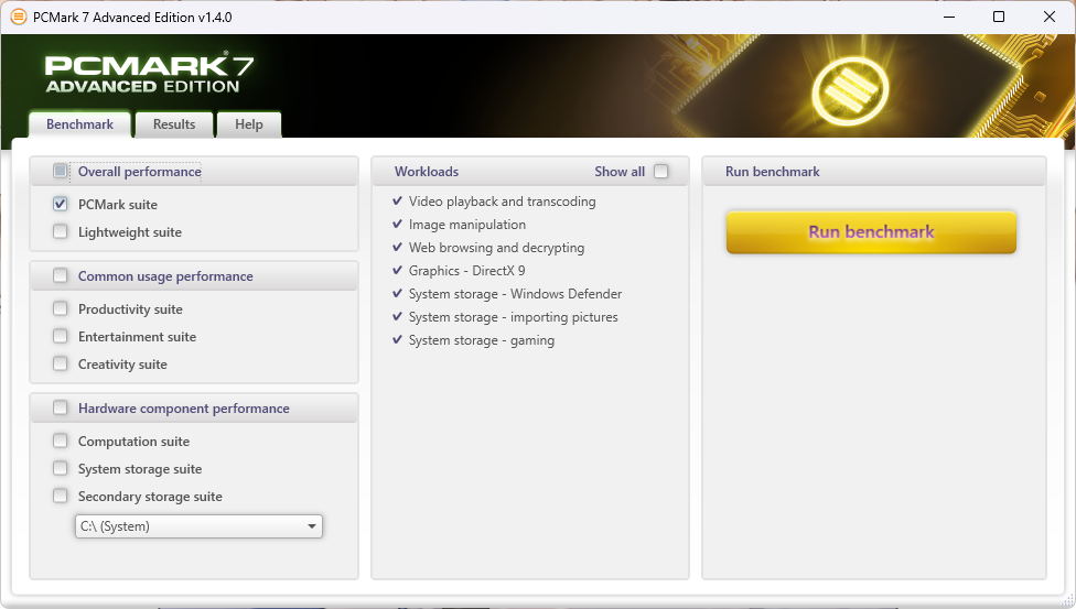 Benchmark Image