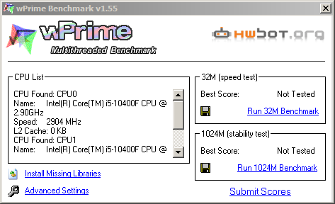 Benchmark Image