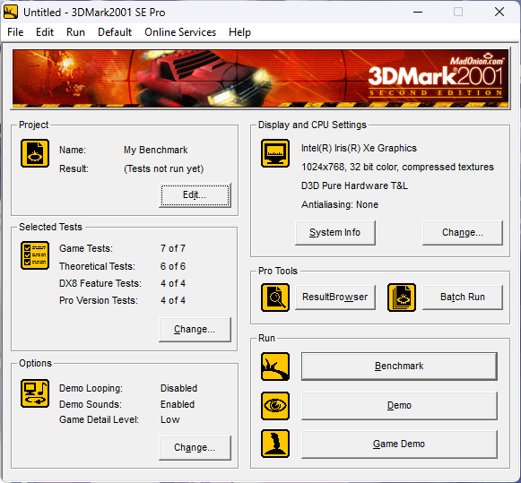 Benchmark Image