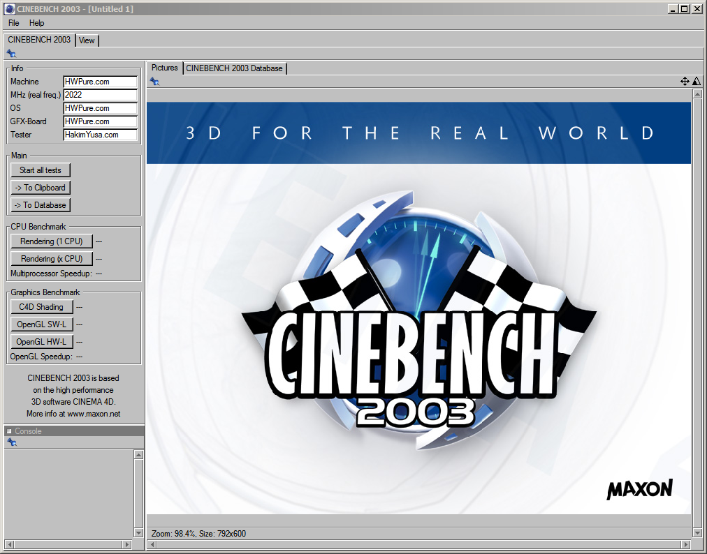 Benchmark Image