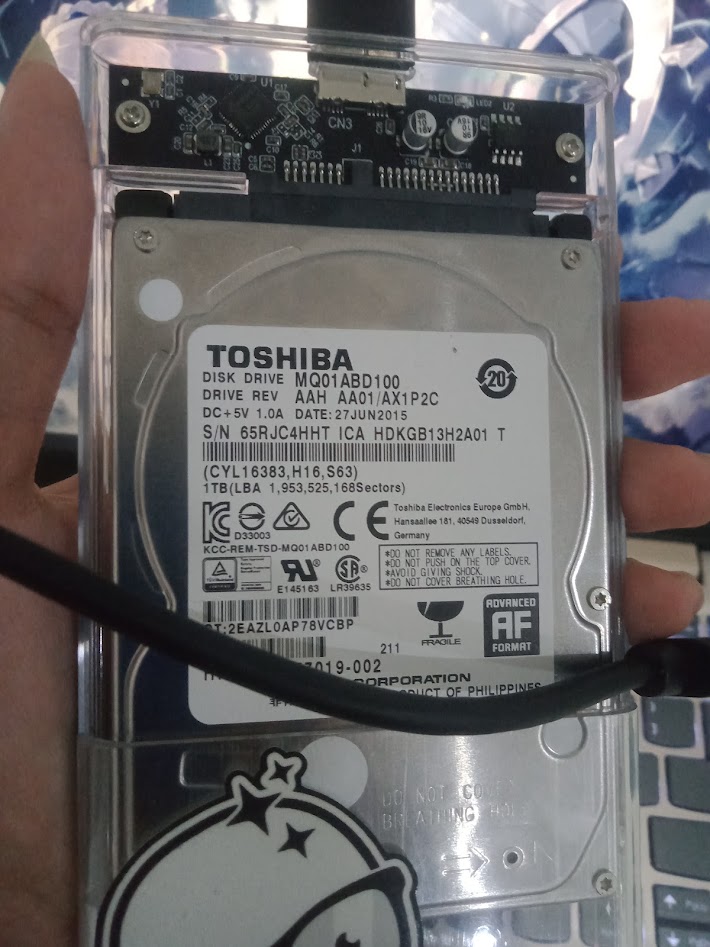 TOSHIBA MQ01ABD100