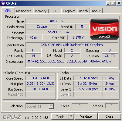 AMD C-60