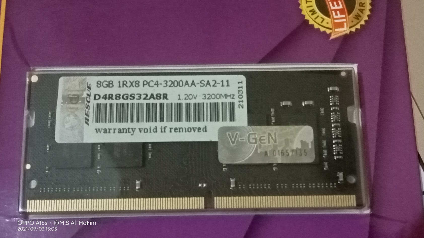 DDR4 SODIMM 3200MHz [Disk]