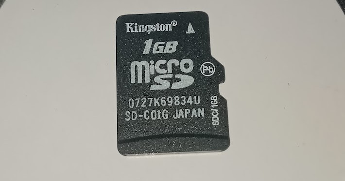 Kingston MicroSD 1GB