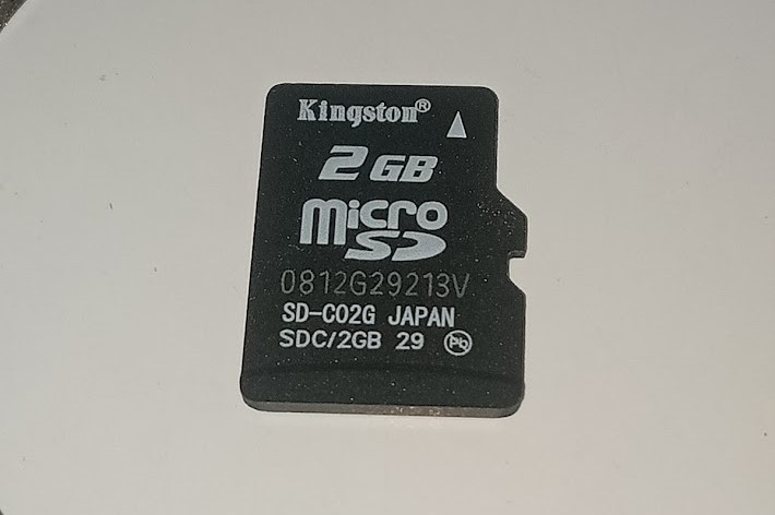 Kingston MicroSD 2GB