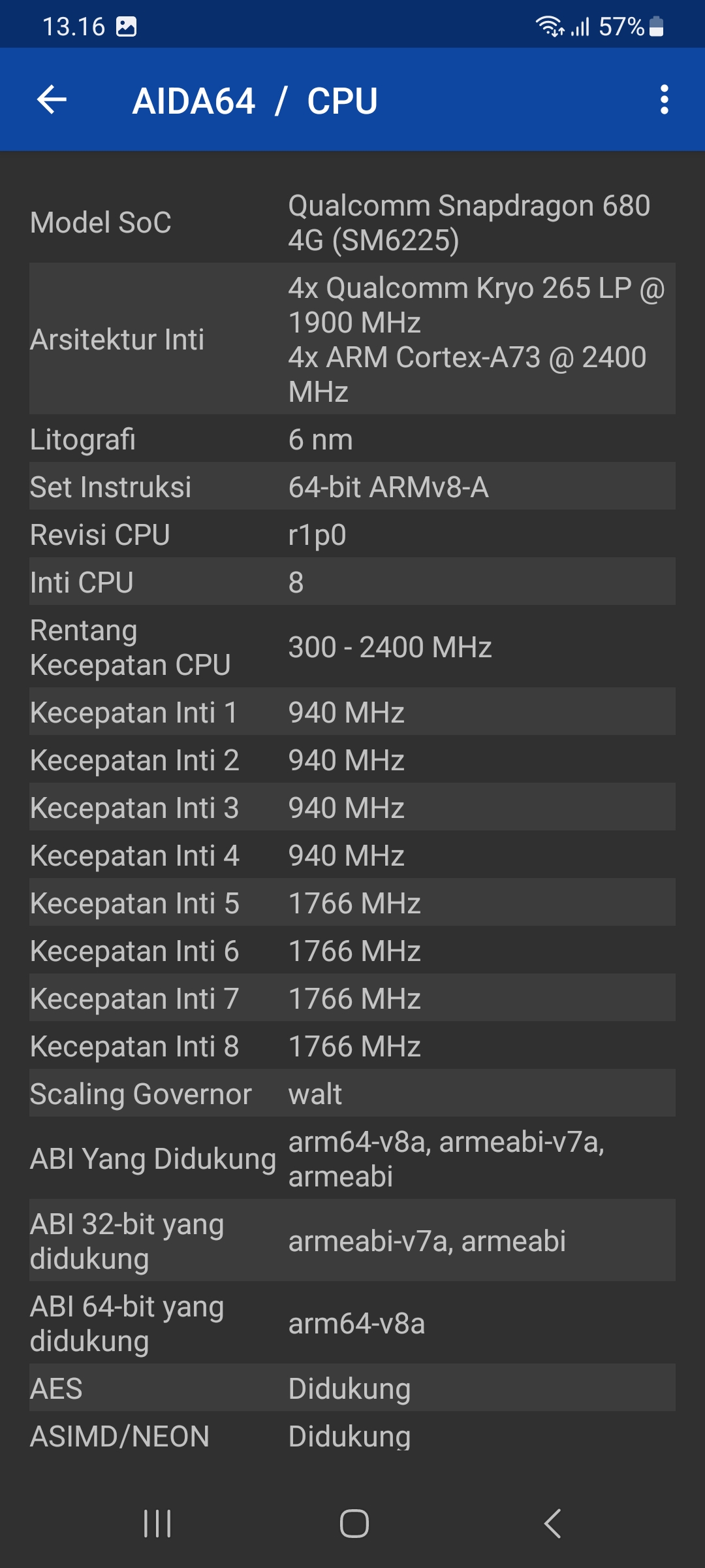 Qualcomm MSM6225 Snapdragon 680 4G