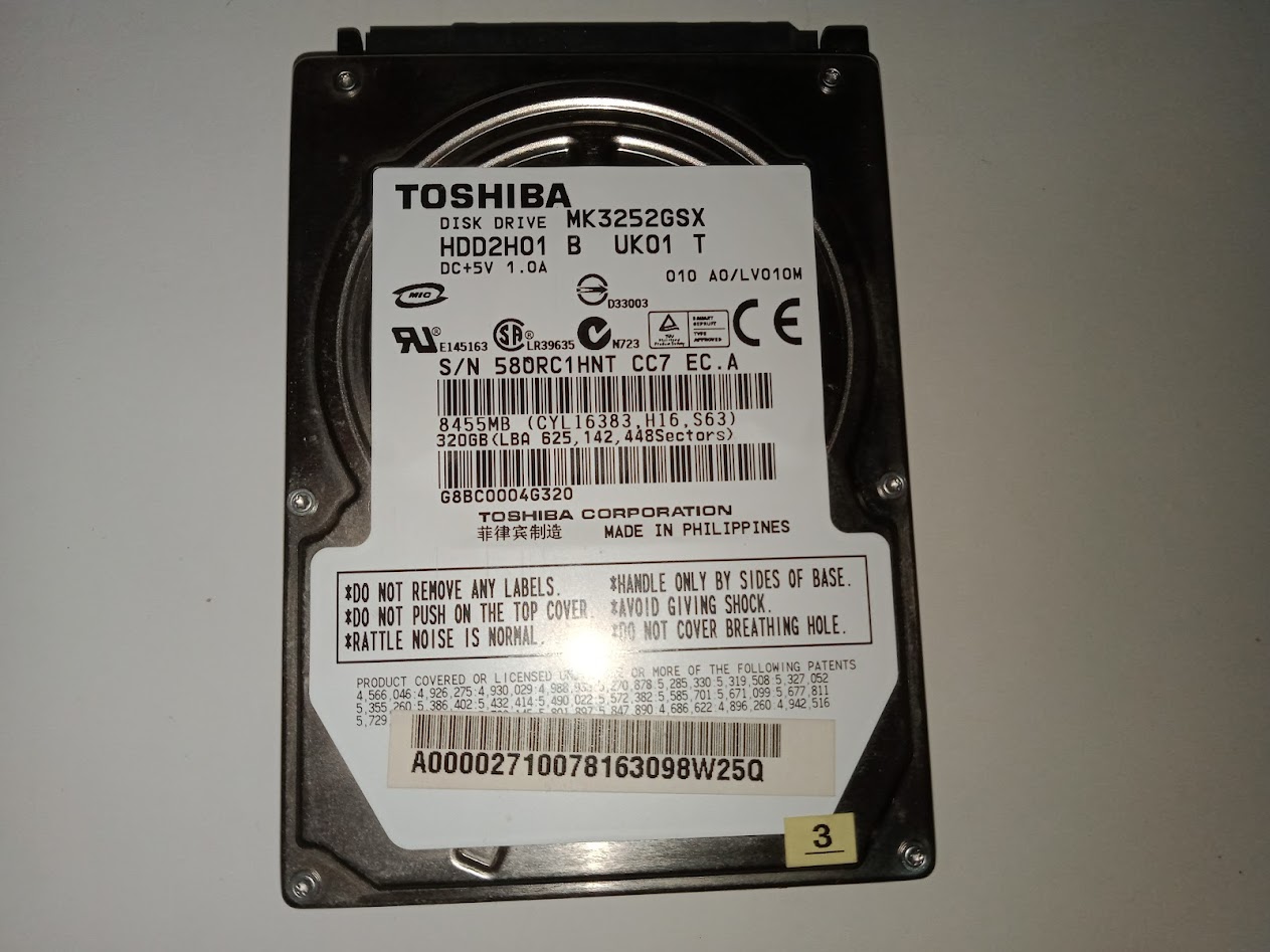 TOSHIBA MK3252GSX